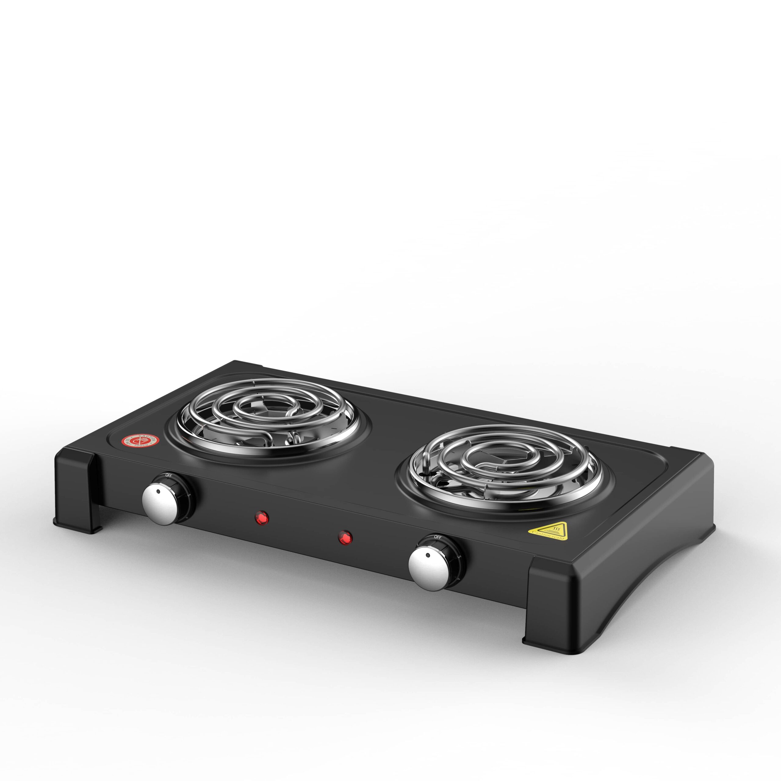 STARLUX black 6074B gas stove side view